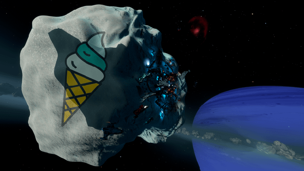 A Freezer Asteroid for Icecream From "Minmus" (the icon is photoshopped)